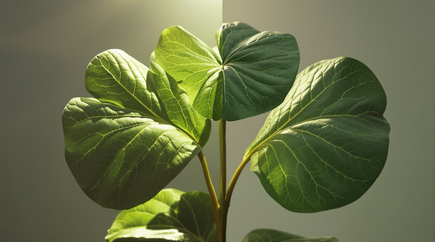Healthy plant detail